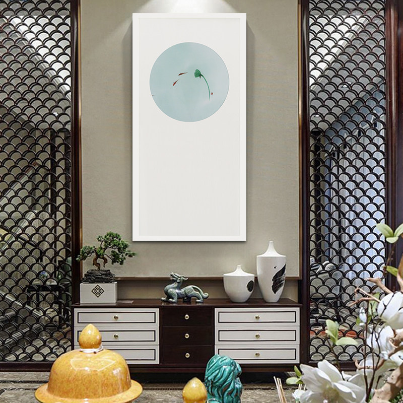 苏绣手工刺绣墙画装饰现代简约客厅组合餐厅小清新装饰画书房挂画