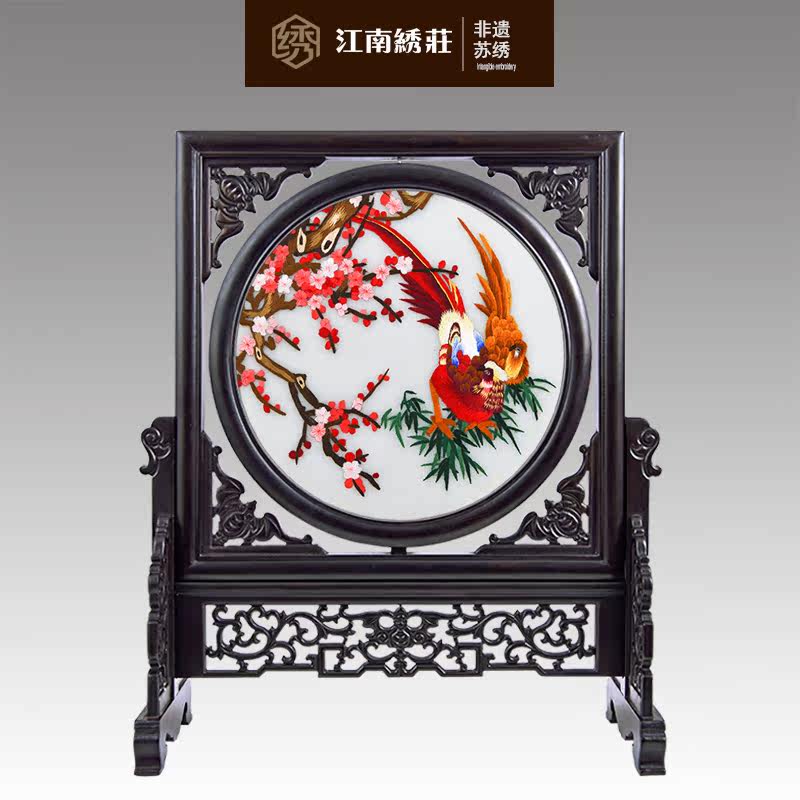 装饰品家居装饰摆件现代简约办公室摆设红木礼品新款多种图案