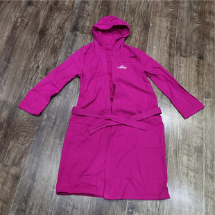 出口浮力款  纯棉纱布线圈纯色网红男女可穿浴袍洗澡浴衣微瑕疵