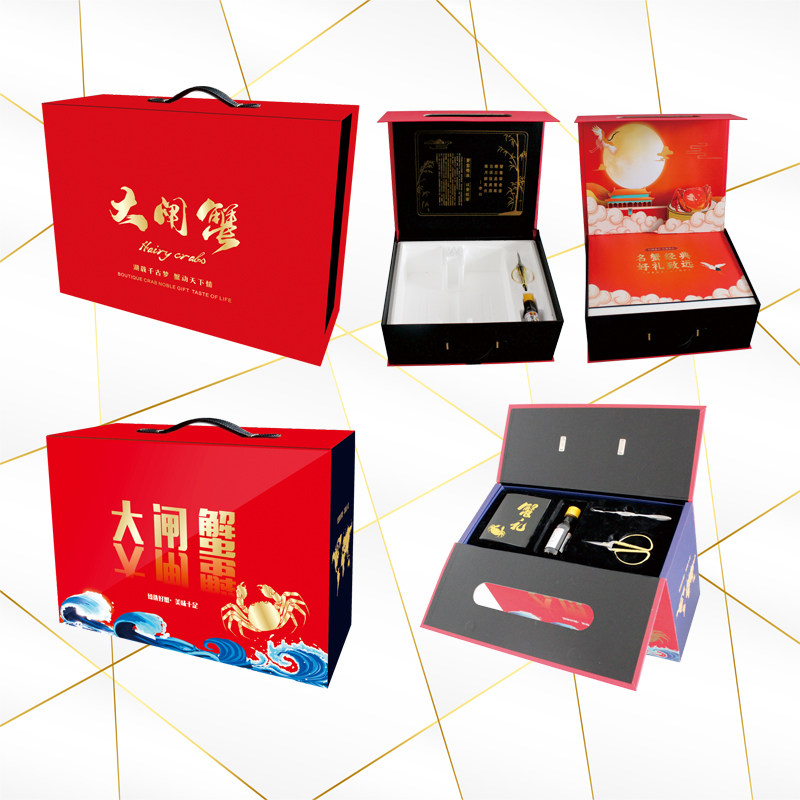 大闸蟹高档礼盒保温箱泡沫箱礼盒