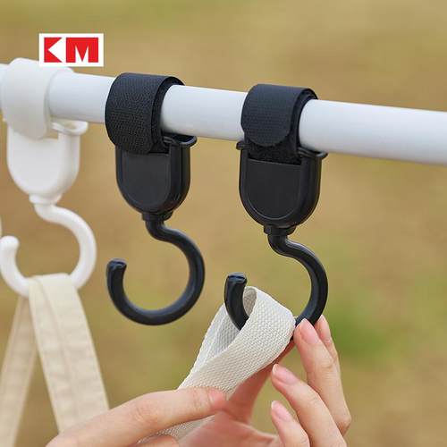 三轮车挂钩魔术贴360度旋转