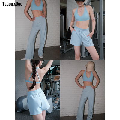 TD运动套装吸汗速干瑜伽服健身裤