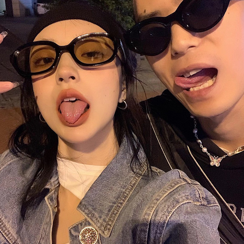 韩版网红舒适简约个性复古茶色墨镜女大框眼镜时尚防紫外线太阳镜,ZIPPO/瑞士军刀/眼镜,太阳眼镜,淘宝优惠券,粉丝福利购,淘宝优惠卷