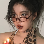 千禧风欧美辣妹小框眼镜女显脸小素颜凹造型个性 防蓝光镜可配度数
