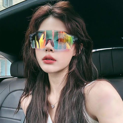 新款户外运动日夜两用变色太阳镜