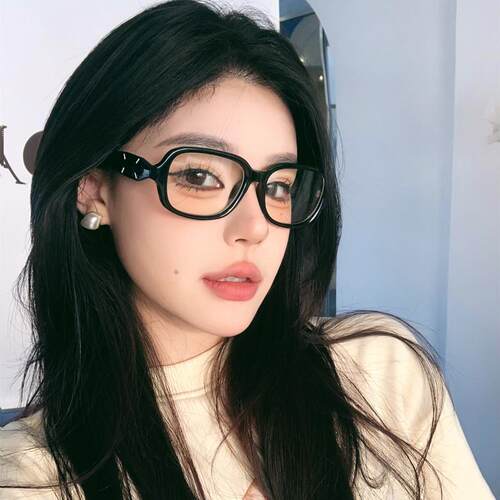桔里方形个性辣妹眼镜框