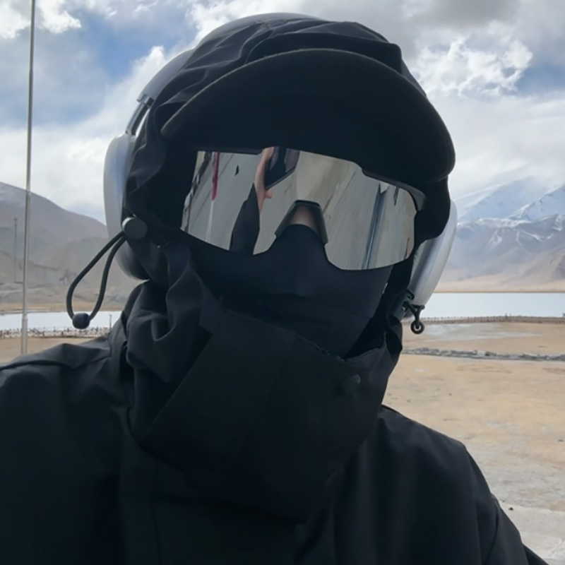 大框一体户外运动护目太阳镜