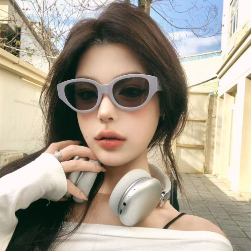 复古框猫眼显脸小遮阳太阳镜女