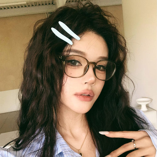 新款椭圆超轻防蓝光镜