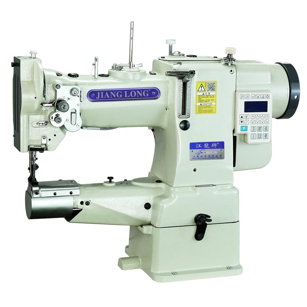江龙8B自动剪线精品供油电脑高车小梭箱包手袋工业缝纫机全自动