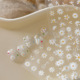 春季 饰贴花 小花浮雕美甲贴纸油画小雏菊碎花背胶花朵指甲装