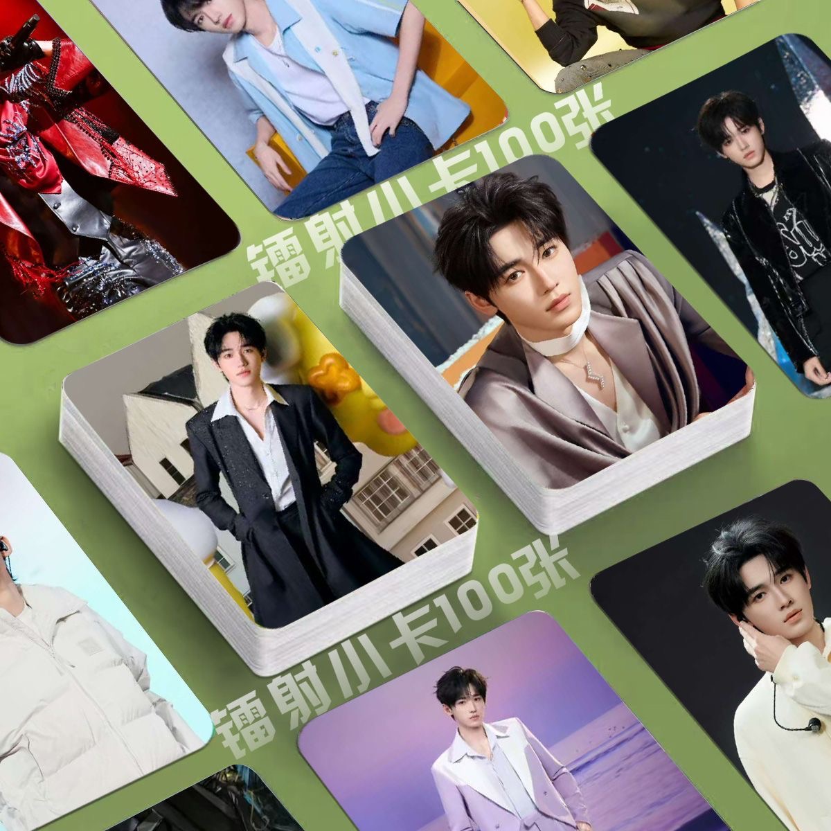 宋亚轩六周年镭射小卡演唱会你好星期六照片定制3寸圆角lomo卡片