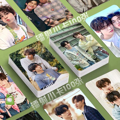 teeteepor小卡100张镭射签名照ins双面生日礼物纪念礼3寸杂志