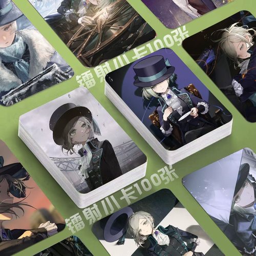 维尔汀镭射小卡重返未来1999海报定制同款明信片lomo卡圆角拍立得