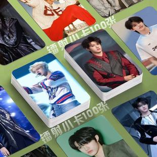 张极ONE有引力镭射小卡演唱会照片定制3寸圆角lomo卡片明信片diy