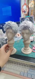 bjd/SD 三分叔叔/id 恋与深空cos造型发 鸦鸦秦彻cos shdp尾款