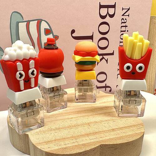 keychain pendant stress relief toy clicker fidget玩具挂件