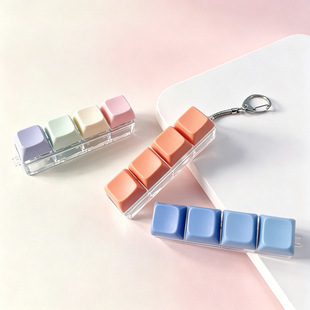 Keyboard key pinch Button clicker toy键盘按键捏捏乐解压玩具