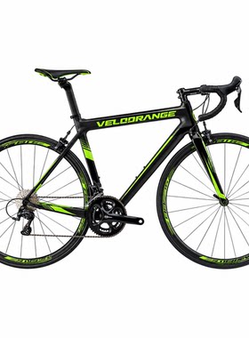 VELOORANGE 公路车流线型管型变速设计时尚极简百搭碳纤维自行车