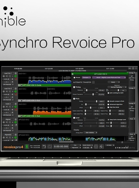 Synchro Arts  Revoice Pro 6 高级音频校准时间对齐工具后期混音