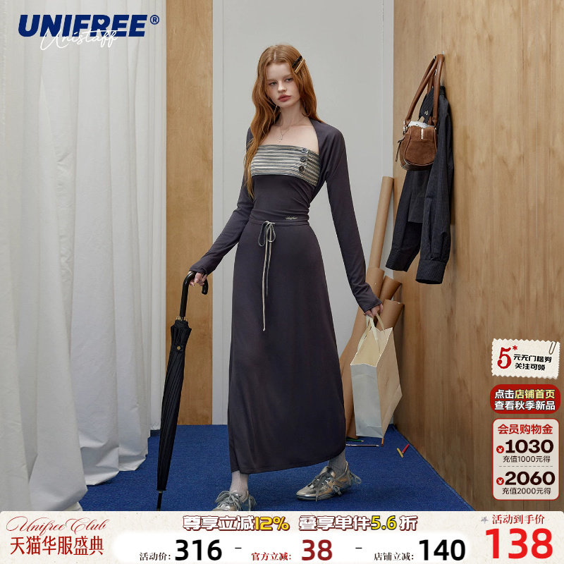 UNIFREE美式休闲连衣裙套装图片