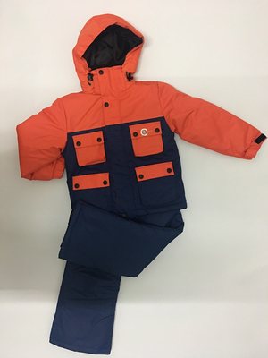 儿童户外滑雪服加厚套装中童大童滑雪衣服2件套防风单双版滑雪服