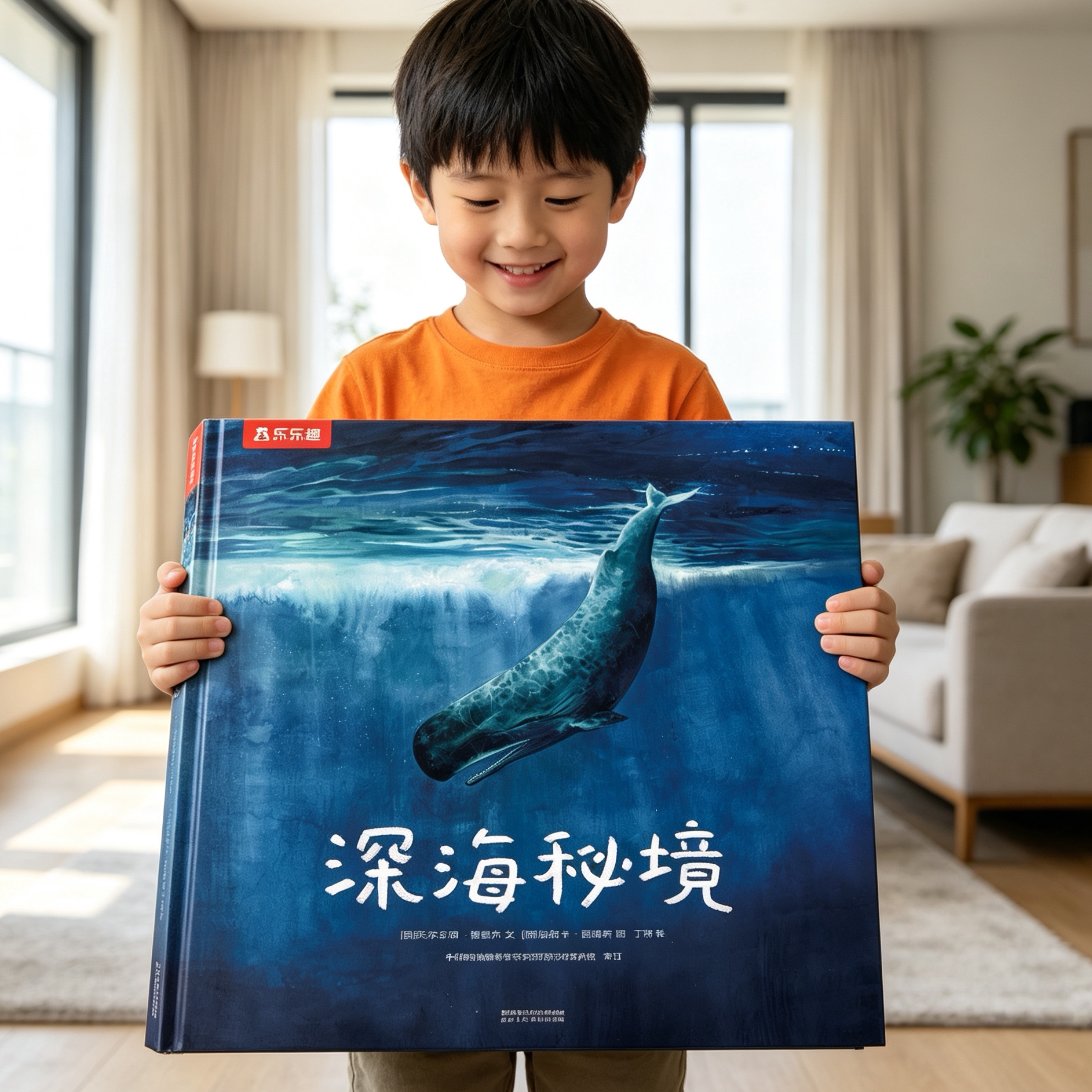 【大开本】深海秘境绘本 科普儿童读物3到6岁以上海洋动物百科全书幼儿绘本男孩礼物故事书小学生5678910岁适合看的课外书漫画书籍