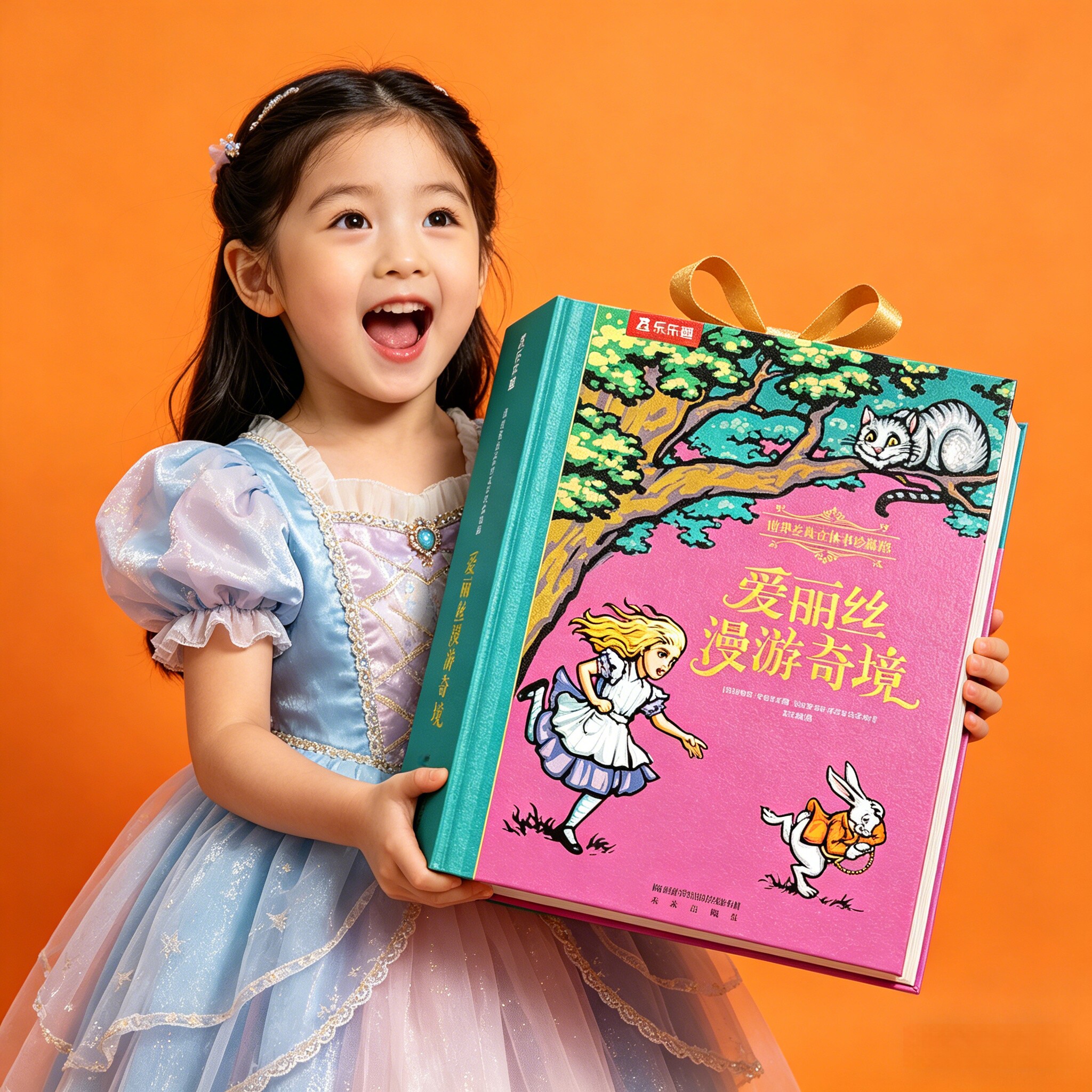 【儿童礼物】爱丽丝梦游仙境3d立体书珍藏纪念版儿童文学童话故事六一儿童节生日礼物绘本小学生书送礼孩子466789岁读物公主书籍
