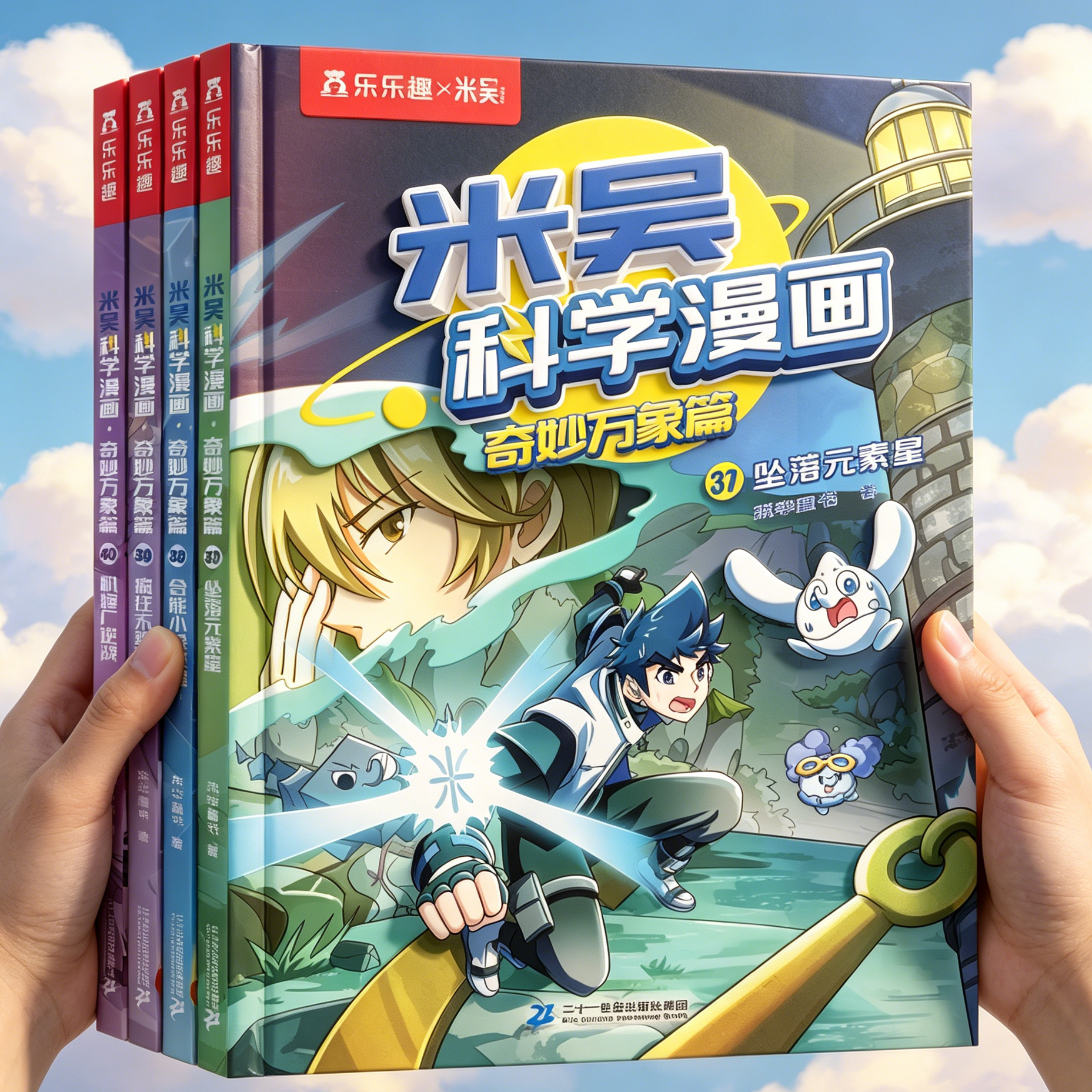 【新书现货】米吴科学漫画第十辑37到40册全套漫画书适合小学生看的物理化学启蒙读物6到9岁男生喜欢看的课外书7-8岁故事书籍
