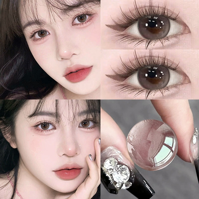 美瞳日抛10片装一次性30片正品官网小大直径隐形眼镜旗舰店高视能