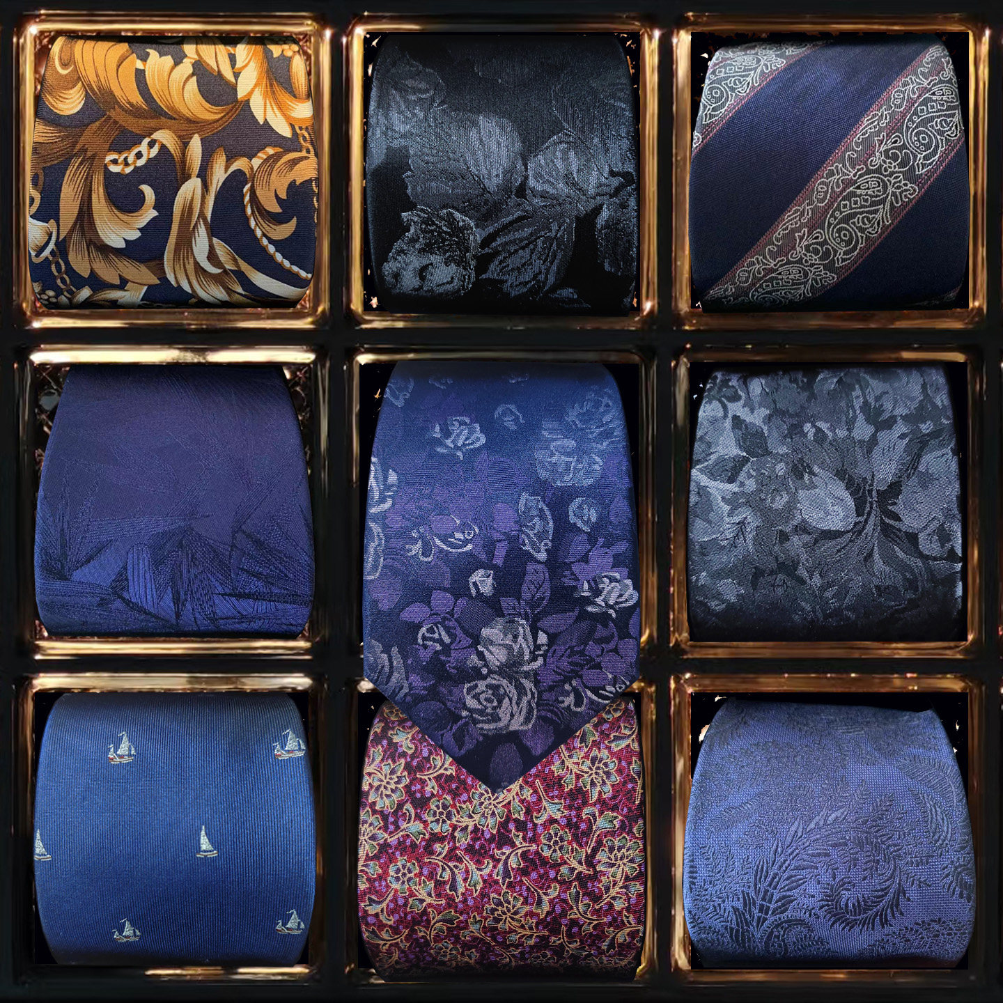 戎致真丝复古灰色紫色男士高档新郎结婚衬衫领带男高级感手打配饰,服饰配件/皮带/帽子/围巾,领带,淘宝优惠券,粉丝福利购,淘宝优惠卷