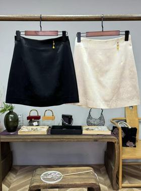 别致好裙！新中式暗纹提花国风半裙！GZ3546