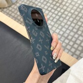折叠vivo fold3 双中轴保护适用vivoxfold3手机壳新款 pro女x fold5碳纤维纹路磁吸铰链后壳全包防摔折叠屏