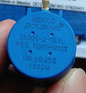 BOURNS 3590S-2-103L 10K进口 精密多圈电位器 可调电阻 2W 现货