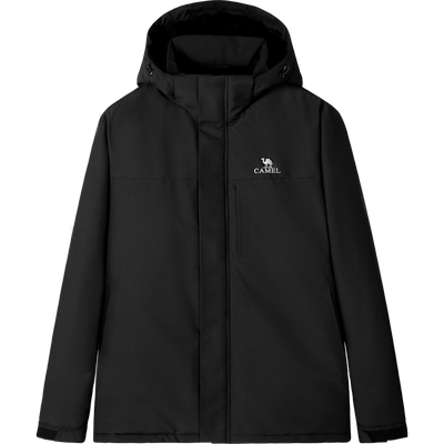 骆驼连帽秋冬季外套夹克