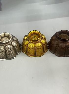 2026复古纯铜仿古做旧人物故事碗 黄铜工艺品摆件 文创市集古玩老