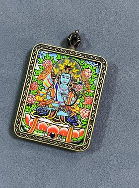 2026唐卡 吊坠十二生肖八大守护神景区佛系纪念品新年礼物 毛衣链