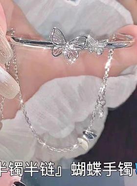 2026限时限量8.8六个手镯平安竹莲手镯女ins学生高级可调节送闺蜜