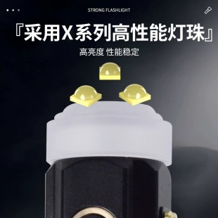 高视达摩托车旗杆专用多功能警示灯