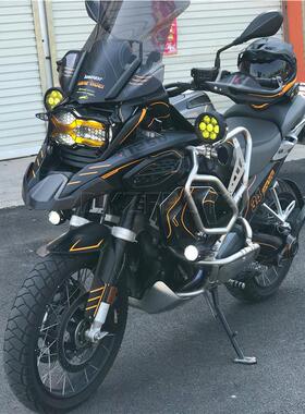 Lonerider孤独骑士23款版画r1250/1200ADV整车涂装贴膜油箱保护改