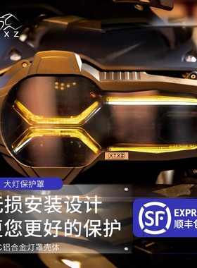 XTZX星途行者宝马水鸟1250/1200GSADV水鸟大灯罩LR同保护灯罩配件