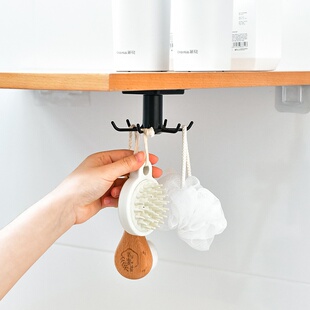 新品Rotating hook kitchen supplies punch-freOe non-marking s