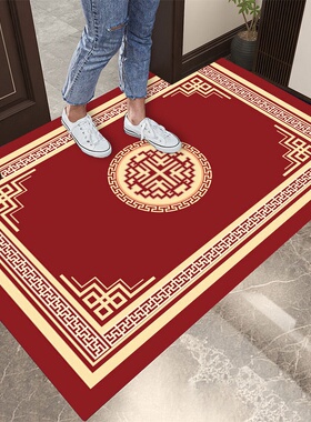 极速New Chinese style door mazt home large area absorbent fe