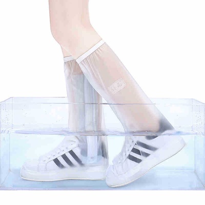 High tube waterproof overshoe rainy day waterproof shoe co