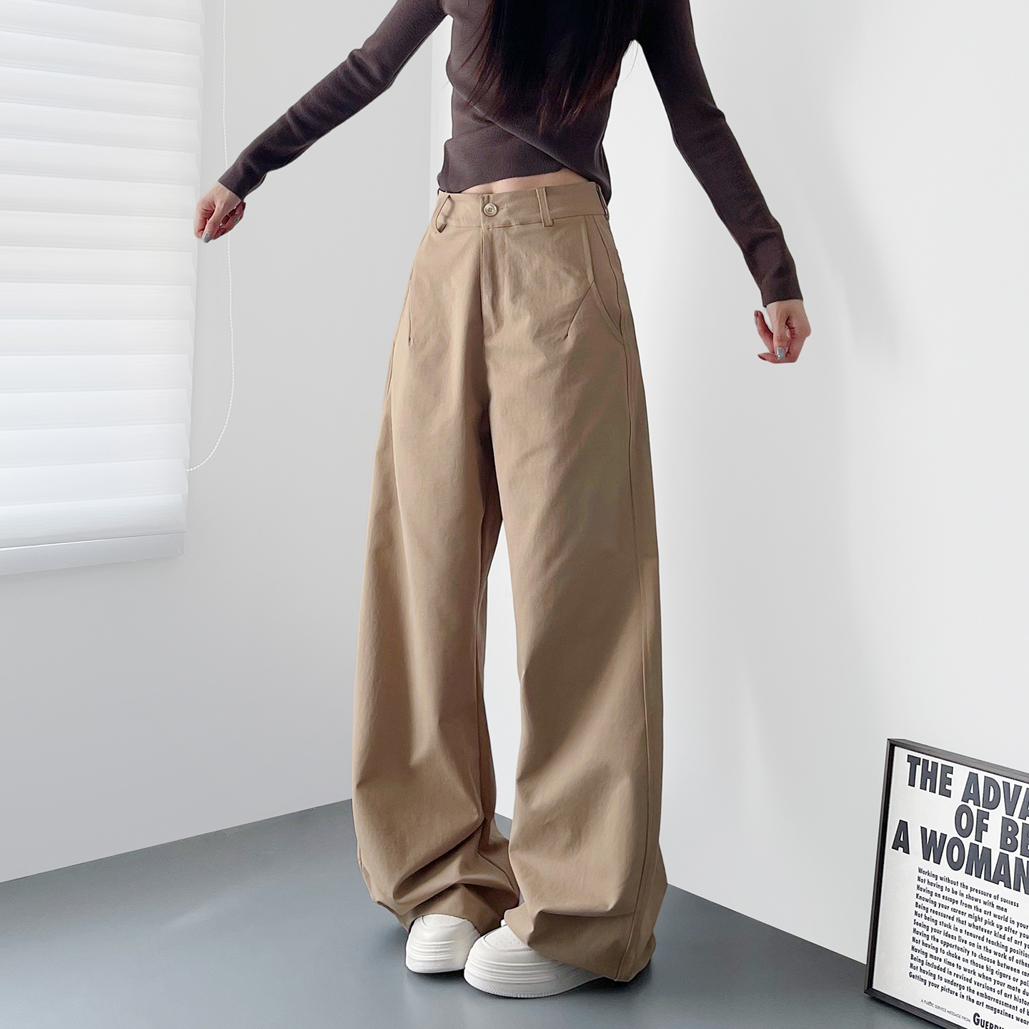 蜜略大码胖mm显瘦休闲裤梨形身材