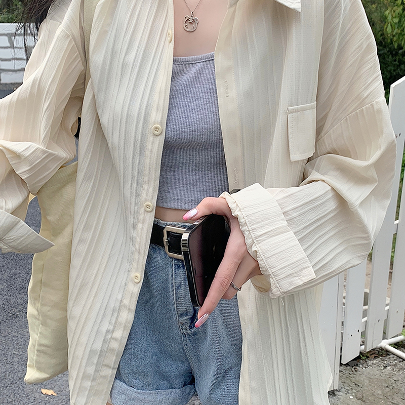 蜜略大码显瘦宽松防晒服
