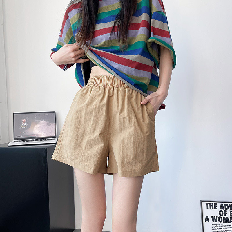 蜜略大码宽松阔腿短裤领券下单