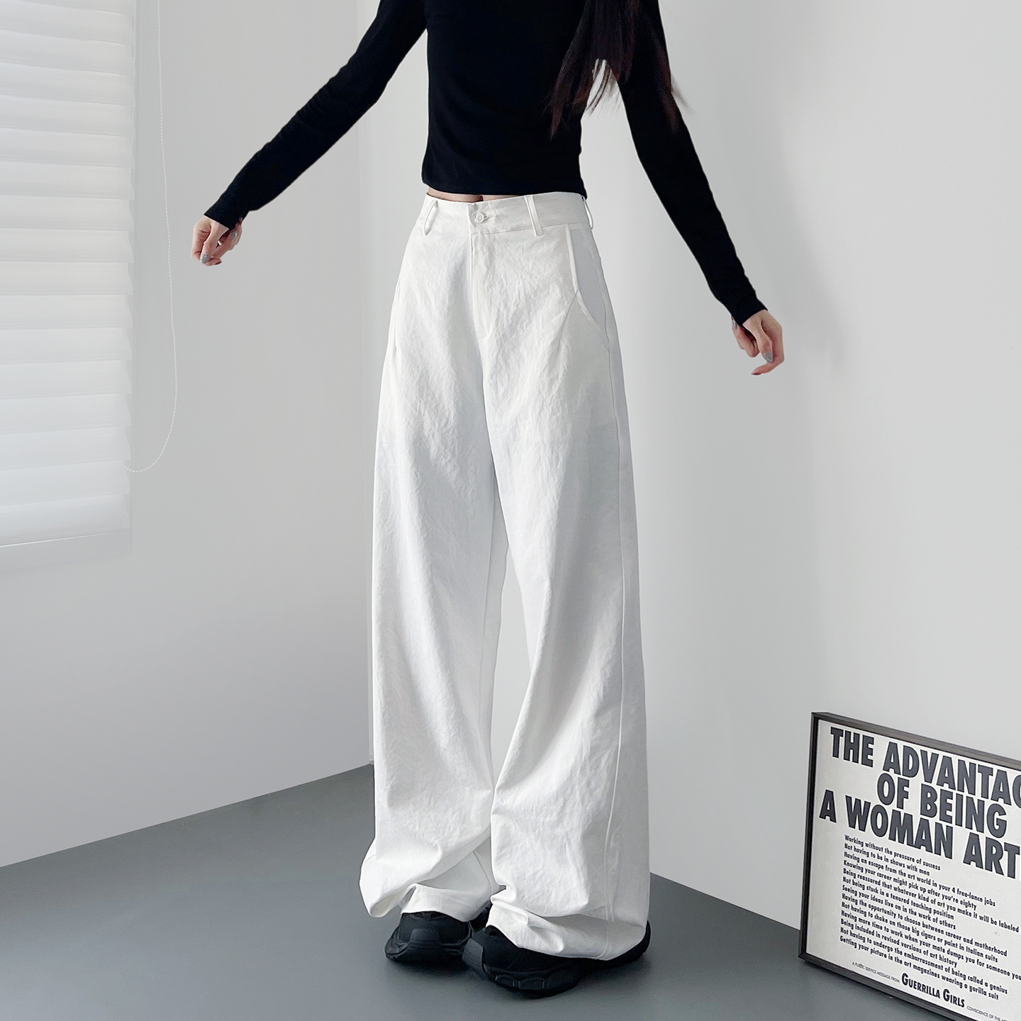 蜜略大码胖mm显瘦休闲裤梨形身材