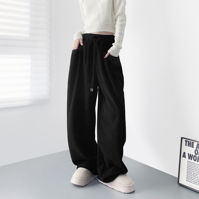 蜜略大码仿羊绒胖mm休闲梨形身材