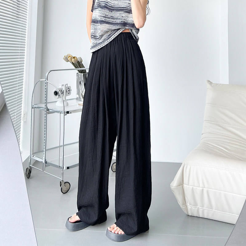 夏季薄款阔腿裤女大码胖mm宽松显瘦休闲直筒裤高腰垂感拖地山本裤,女装/女士精品,大码裤装,淘宝优惠券,粉丝福利购,淘宝优惠卷